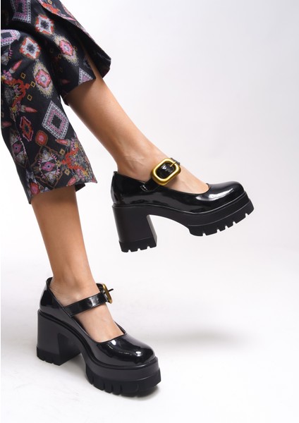 Brilaena Kadın Tokalı Topuklu Loafer 00121006 modelleri