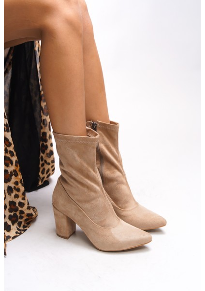 Bhornyh Kadın Sivri Burunlu Ince ve Yüksek Topuklu Bot 00125020