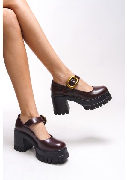 Brilaena Kadın Tokalı Topuklu Loafer 00121006 modelleri