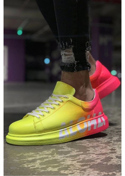 Cbt Pittura Sarı - Pembe Erkek Ayakkabısı