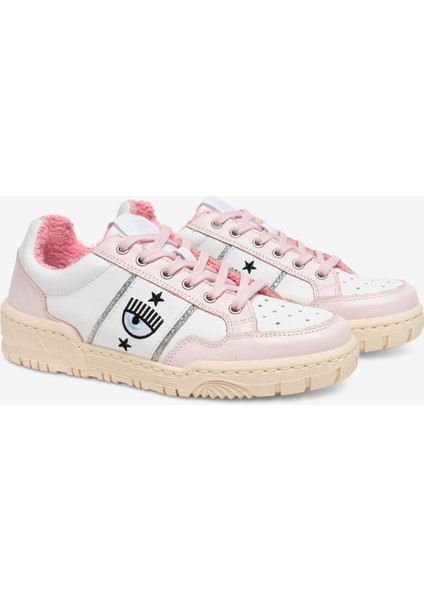 Pembe - Beyaz Kadın Sneaker CF3003_171