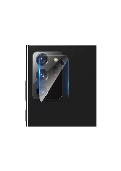 Samsung Galaxy Note 20 Ultra Tam Uyumlu Nano Kamera Koruyucu Şeffaf Lens