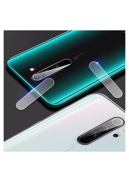 Redmi Note 8 Pro Tam Uyumlu Nano Kamera Koruyucu Şeffaf Lens
