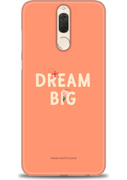 Huawei Mate 10 Lite Kılıf Hd Baskılı - Dream Big + 9h Nano Ekran Koruyucu