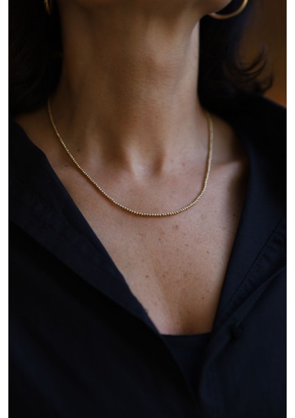 14 Ayar Altın Dorika Zincir