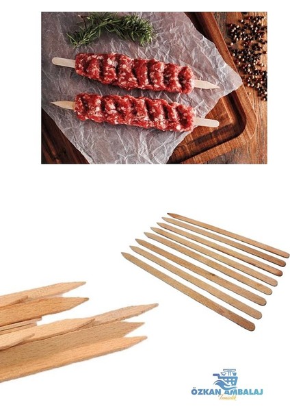 Ahşap Adana / Kebap Şiş 100 Adet