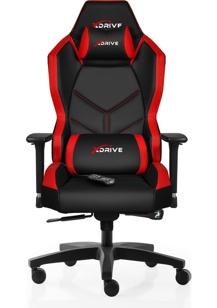 Kasırga Masajlı Oyuncu Koltuğu Kırmızı/siyah