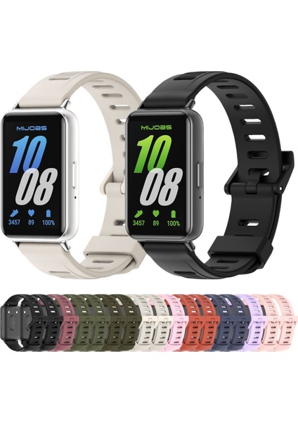 Samsung Galaxy Fit 3 Için Düz Delikli Silikon Kayış (Yurt Dışından) fiyatları