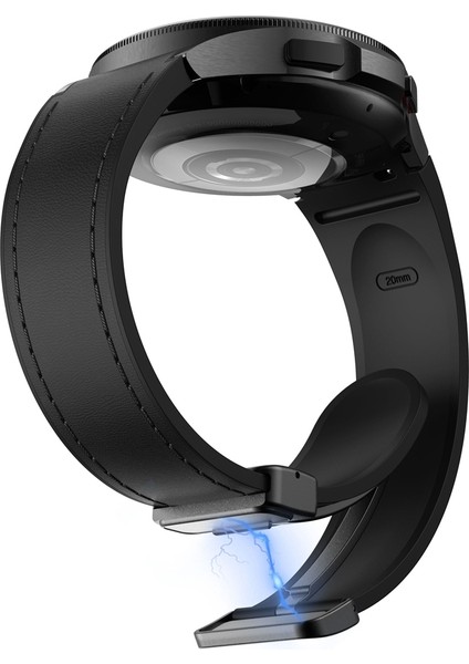 Samsung Galaxy Watch 6 Için Manyetik Toka Pu Silikon Kayış (Yurt Dışından) fırsatları