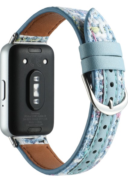 Samsung Galaxy Fit 3 Için Yün Deri Kayış (Yurt Dışından)