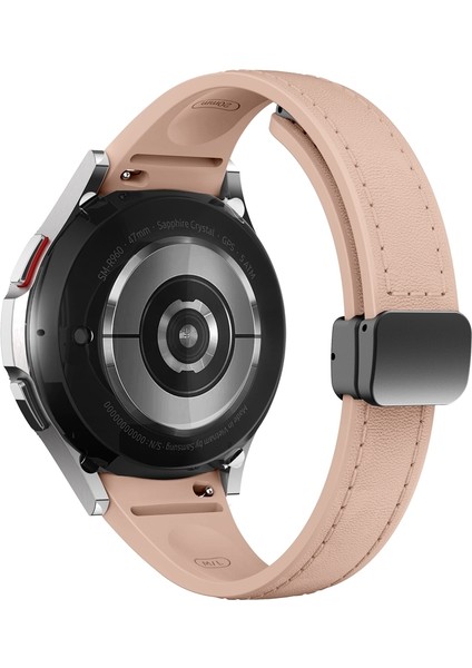 Samsung Galaxy Watch 6 Için Ince Pu Silikon Manyetik Kayış (Yurt Dışından) fiyatları