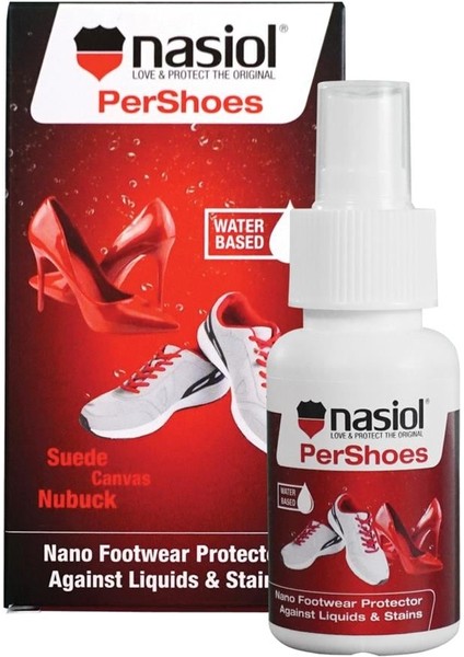 Pershoes Ayakkabı için Su İtici,Leke Önleyici Nano Kaplama-1 Yıl Dayanım-50ml-Leke Geçirmez