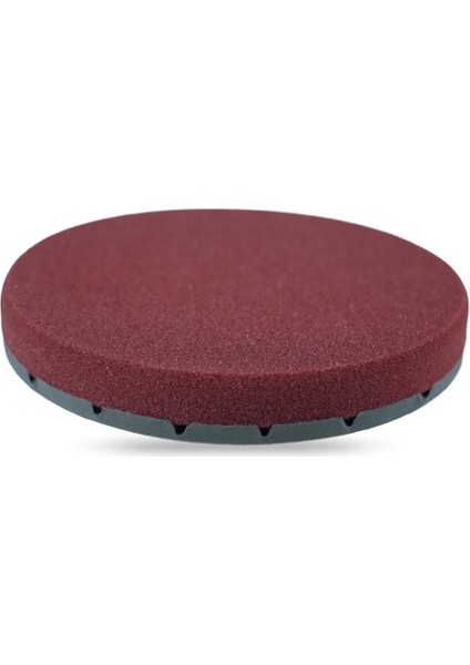 Özel Hava Kanallı Polisaj Süngeri/Pedi-Ağır Çizik Giderici-150mm-Bordo-Araç Pasta Cila Pedi fırsatları