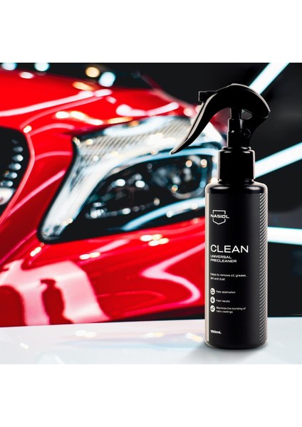 Clean Seramik Kaplama Öncesi Yüzey Temizleyici-Genel Temizleme-150ml-Araç,Ev Temizlik Spreyi
