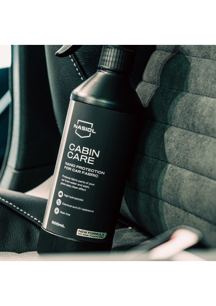 Cabincare Araç Kumaş Yüzeyleri için Nano Kaplama-6 Ay Dayanım-500ml-Su,Sıvı Leke Geçirmez fırsatları