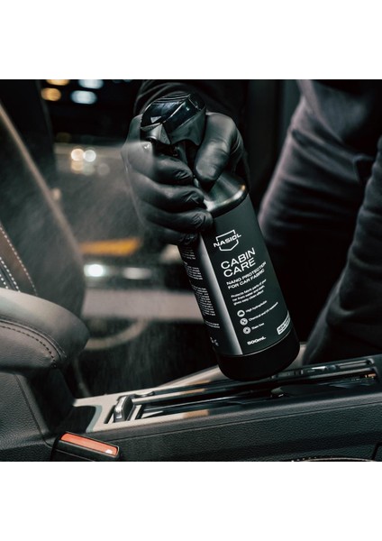 Cabincare Araç Kumaş Yüzeyleri için Nano Kaplama-6 Ay Dayanım-500ml-Su,Sıvı Leke Geçirmez indirimleri