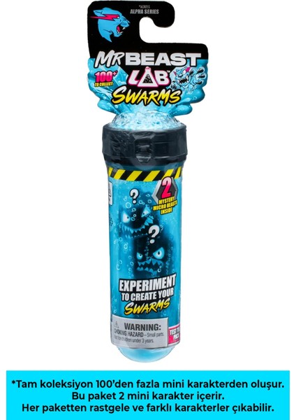 Mrbeast Lab Swarms Lab Pack 2 Mini Karakter