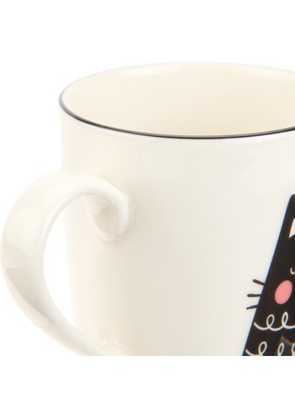 Kitchen Cutie Cat Desenli Kupa - Renkli - 290 ml
