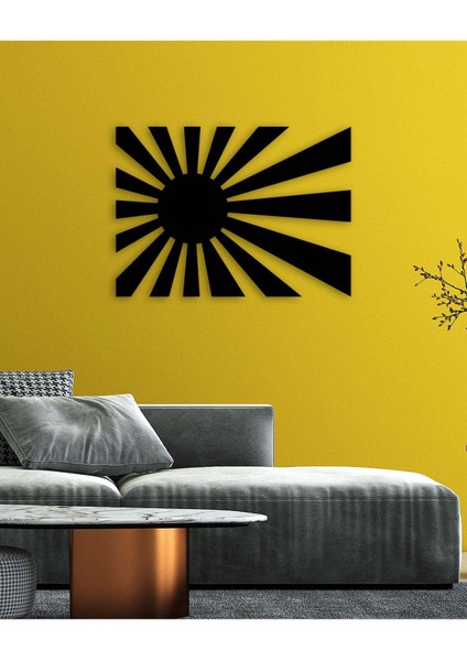 - Sunlight Metal Duvar Tablosu - Ev Duvar Dekorasyonu - 80 X 60 - Cm -Siyah - Deco-158 fiyatları