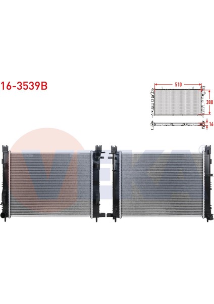 Su Radyatoru Brazıng Clıo Iv 1.5 Dcı mt Symbol Iıı 1.5 Dcı 12- Captur 1.5 Dcı 18- / Duster 1.5 Dcı 19- Sandero Iı 1.2,1.5 Dcı 12- Lodgy 1.5 Dcı Dokker 1.5 Dcı 12- Logan I Stepway 08-15 1.5 Dcı