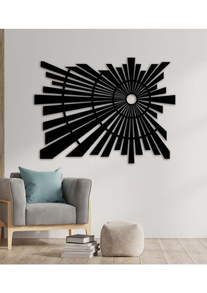 - Uzay Boşluğu Metal Duvar Tablosu - Ev Duvar Dekorasyonu - 75 X 55 - Cm -Siyah - Deco-156 fiyatları