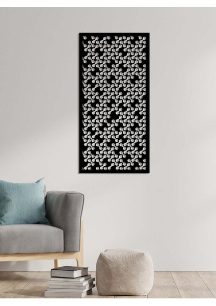 - Kamuflaj Desen Metal Duvar Tablosu - Ev Duvar Dekorasyonu - 90 X 45 - Cm -Siyah - Deco-098 modelleri