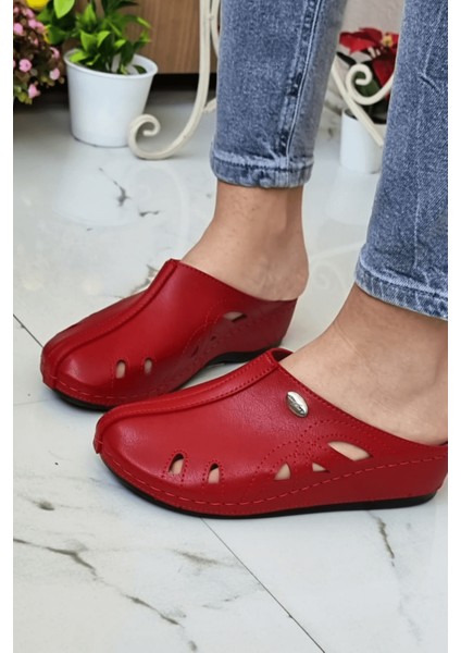 Lisa Kadın Sabo Medikal Doktor Hemşire Hastane Tam Ortopedik Önü Kapalı Ev Dışarı Terlik fırsatları