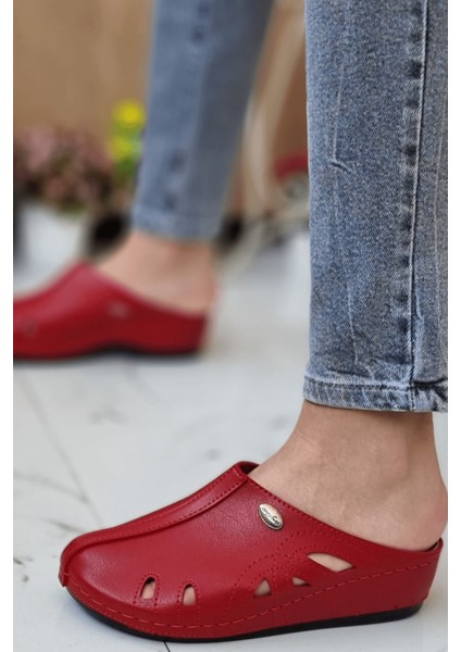 Lisa Kadın Sabo Medikal Doktor Hemşire Hastane Tam Ortopedik Önü Kapalı Ev Dışarı Terlik