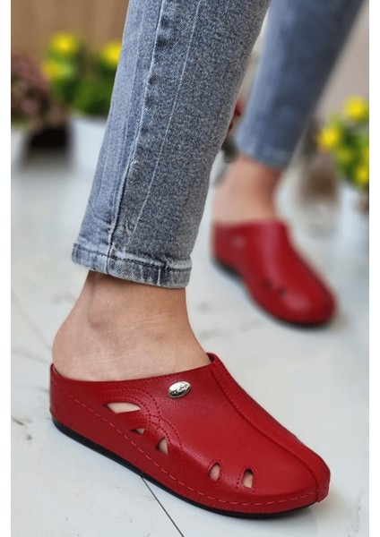 Lisa Kadın Sabo Medikal Doktor Hemşire Hastane Tam Ortopedik Önü Kapalı Ev Dışarı Terlik