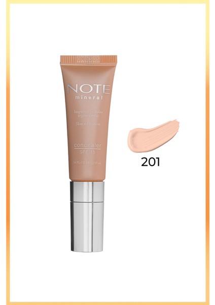 Mineral Concealer 201 SPF 15 Göz Altı Kapatıcısı