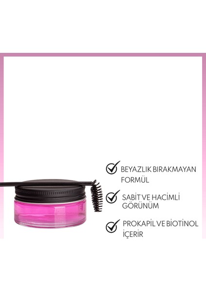 Brow Master Kaş Sabitleyici & Şekillendirici Renksiz Wax