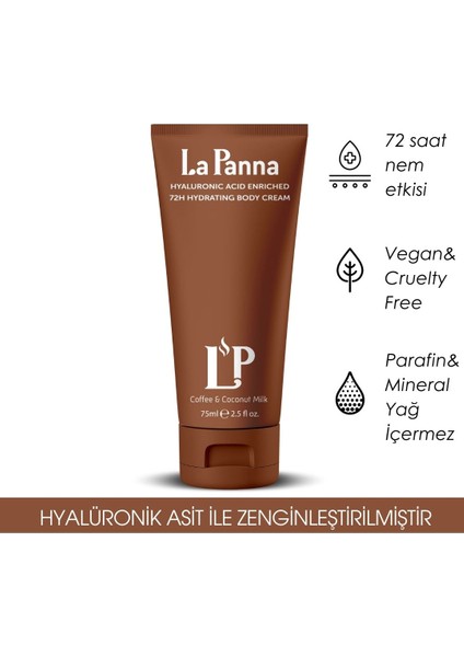 Coffee & Coconut Milk Vücut Kremi 75ML