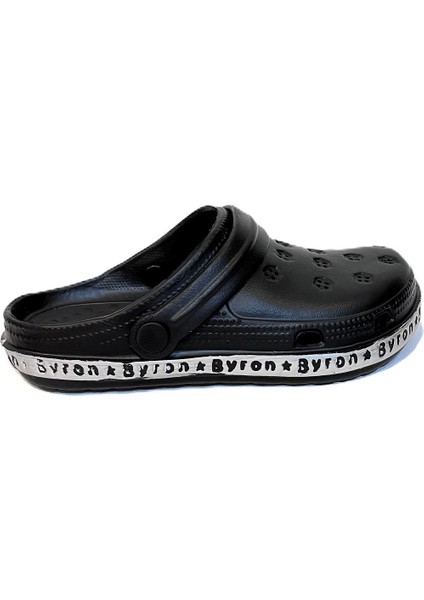 De-Fa Byron Siyah Crks Erkek Çocuk Havuz Plaj Günlük Terlik