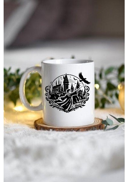 Harry Potter Serisi Baskılıı Porselen Kupa Bardak