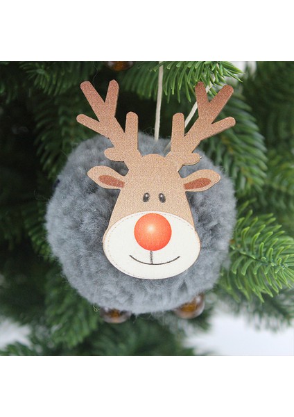 Noel Ağacı Kolye Geyik Noel Dekorasyonu Noel Ağacı Süsleme Kolye Küçük Kolye Geyik Yeni Noel Aksesuarları (Yurt Dışından)