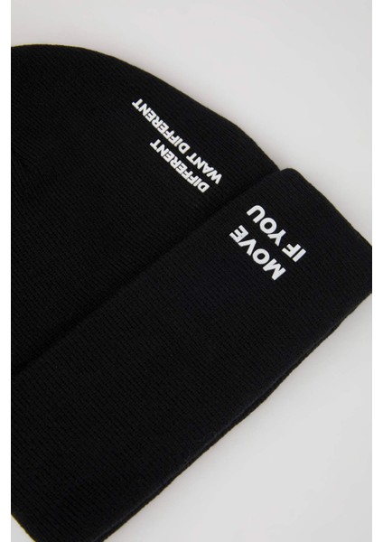 Erkek Baskılı Triko Bere A5068AX24WN fiyatları