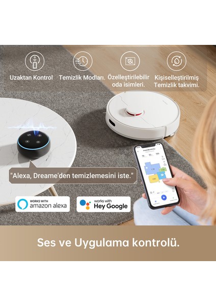 Bot D10 Plus Akıllı Robot Süpürge