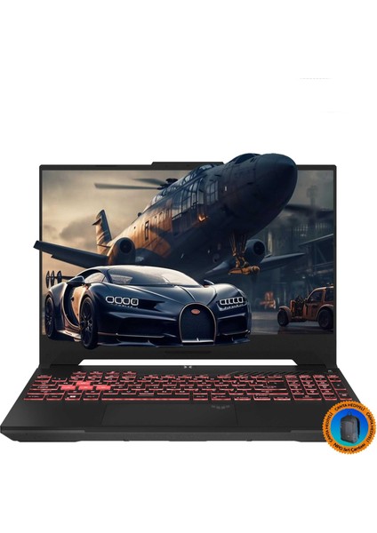 Tuf Gaming A15 FA507NVR-LP005A16 Ryzen7 7435HS 16GB 512SSD RTX4060 15.6" Fhd W11P Dizüstü BILGISAYAR-CNT017