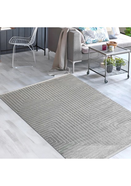 Fely 0597A Gri Modern Salon Halısı indirimleri