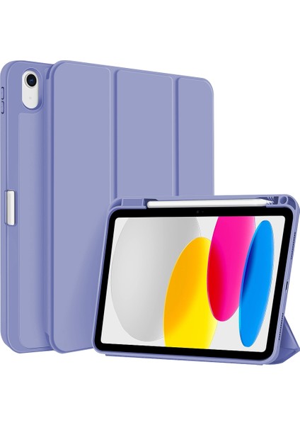 iPad 10. Nesil 10.9 2022 Için Deri Tablet Kılıfı (Yurt Dışından)