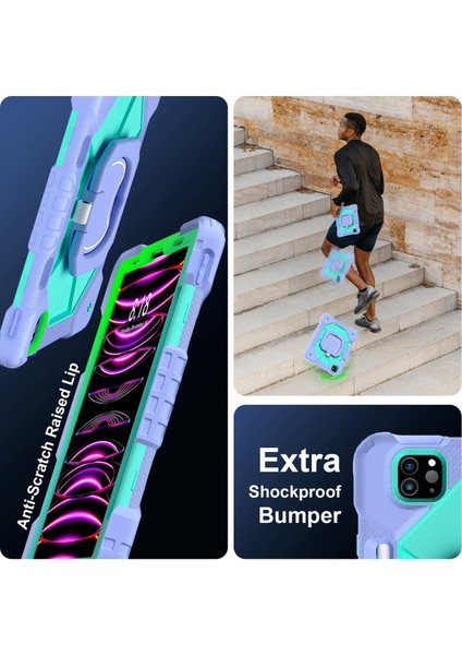 iPad Pro 11 2022 Air 10.9 2022 Için Silikon Hibrit Pc Kılıfı (Yurt Dışından) indirimleri