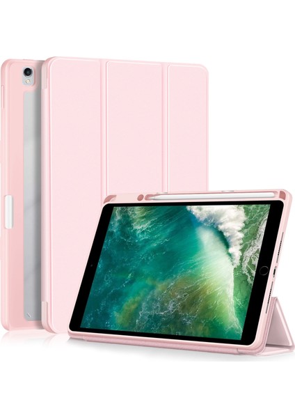 iPad 10.2 2021 2020 10.5 Için 3 Katlı Deri Tablet Kılıfı (Yurt Dışından)