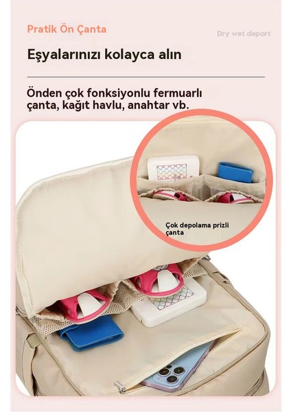 Yeni Yüksek Kapasitet Annem Çantası Çok Çalışan Anne ve Bebek Çantası (Yurt Dışından) indirimleri