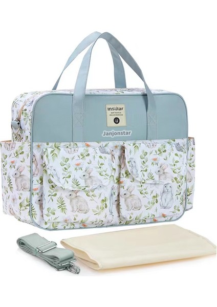 Yeni Yüksek Kapasitet Annem Çantası Çok Çalışan Anne ve Bebek Çantası (Yurt Dışından)