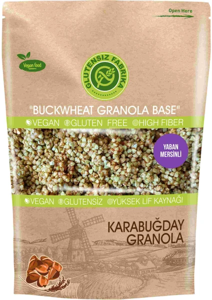 Glutensiz Fabrika Yulaf & Karabuğday Granola 300 gr (Yabanmersinli)