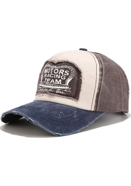 Yama Yapımı Eski Beyzbol Şapkası Açık Hava Şapkası Bayanlar Yaz Güneş Koruyucu Güneşlik Kapağı Sivri Şapka Erkek Güneş Şapkası (Yurt Dışından)