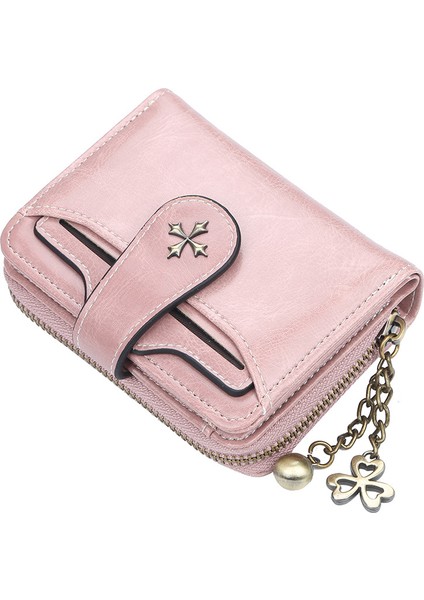 Yeni Çok Yönlü Bayan Cüzdan Fermuarlı Bayan Kısa Cüzdan Madeni Para Cüzdanı Bayan Hediye (Yurt Dışından)