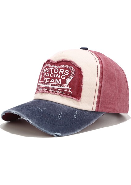 Yama Yapımı Eski Beyzbol Şapkası Açık Hava Şapkası Bayanlar Yaz Güneş Koruyucu Güneşlik Kapağı Sivri Şapka Erkek Güneş Şapkası (Yurt Dışından)