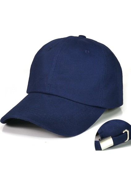 Boş Işık Tahtası Beyzbol Şapkası Yumuşak Üst Çizgisiz Rahat Şapka Saf Pamuk (Yurt Dışından)