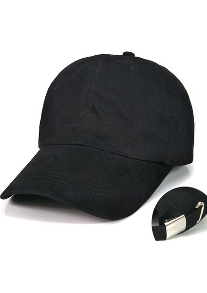 Boş Işık Tahtası Beyzbol Şapkası Yumuşak Üst Çizgisiz Rahat Şapka Saf Pamuk (Yurt Dışından)